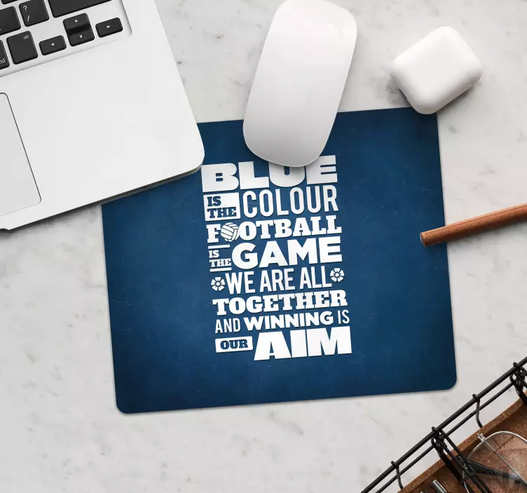 Chelsea anthem mouse mats - TenStickers