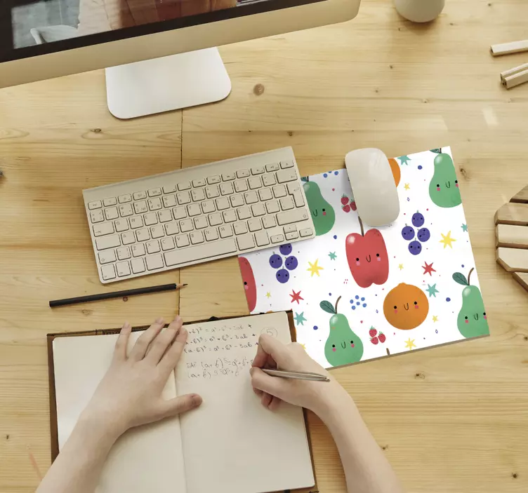 Colored fruits original mousepad - TenStickers