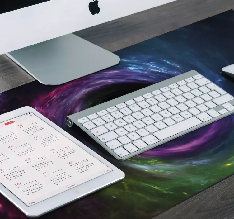 Cosmic vortex concept gaming mouse pad - TenStickers