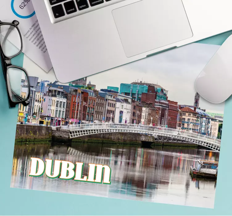 Dublin landscape mousemats - TenStickers