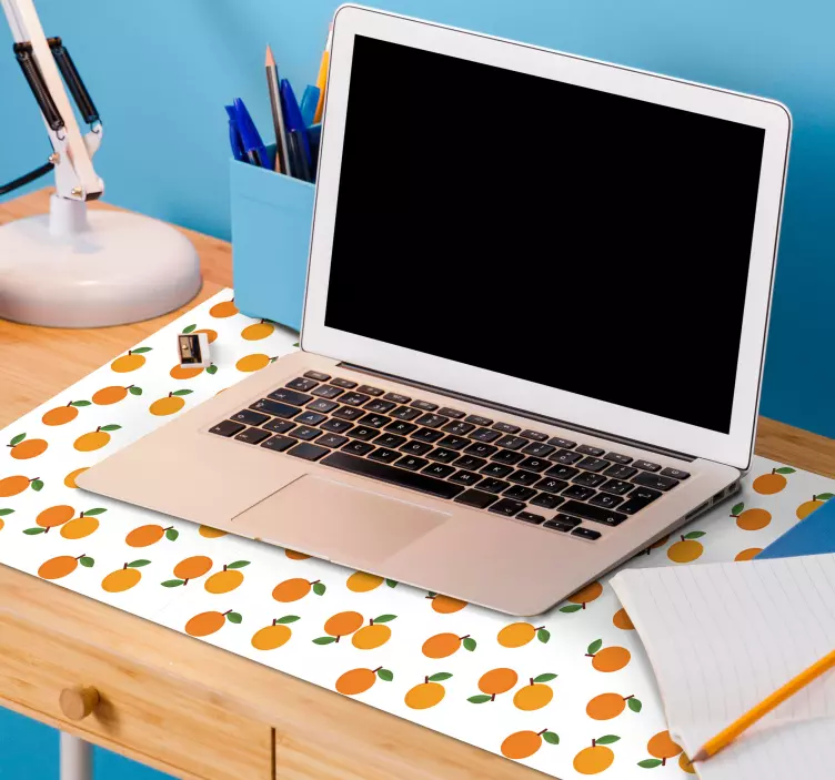 Fruit Orange Delight mouse pad patterns - TenStickers