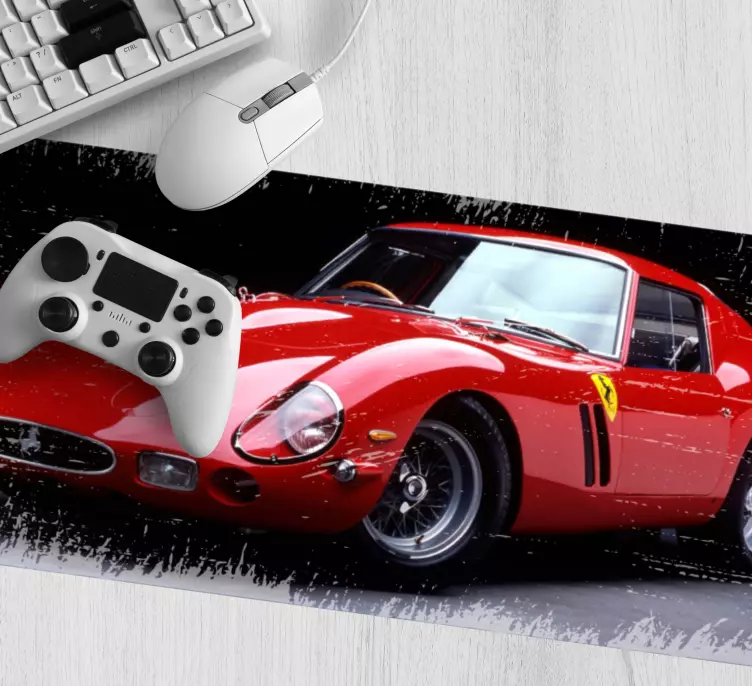 Gaming mouse pad classic racing car design - TenStickers