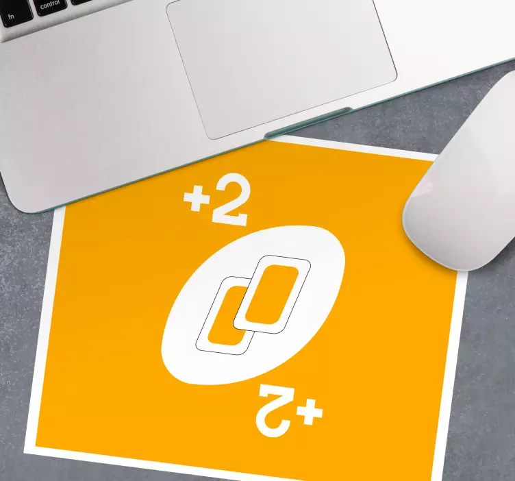 Gaming mouse pad plus two game symbols - TenStickers