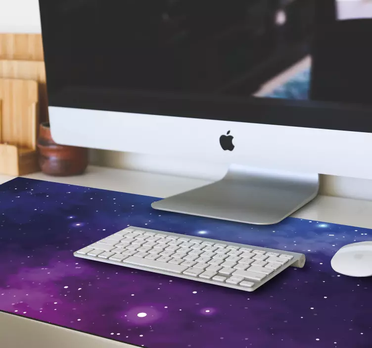 Gaming mouse pad with cosmic space background - TenStickers