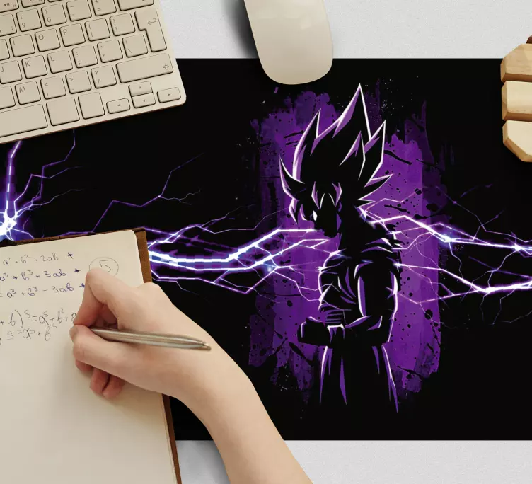 Goku super Saiyan anime mouse pad - TenStickers