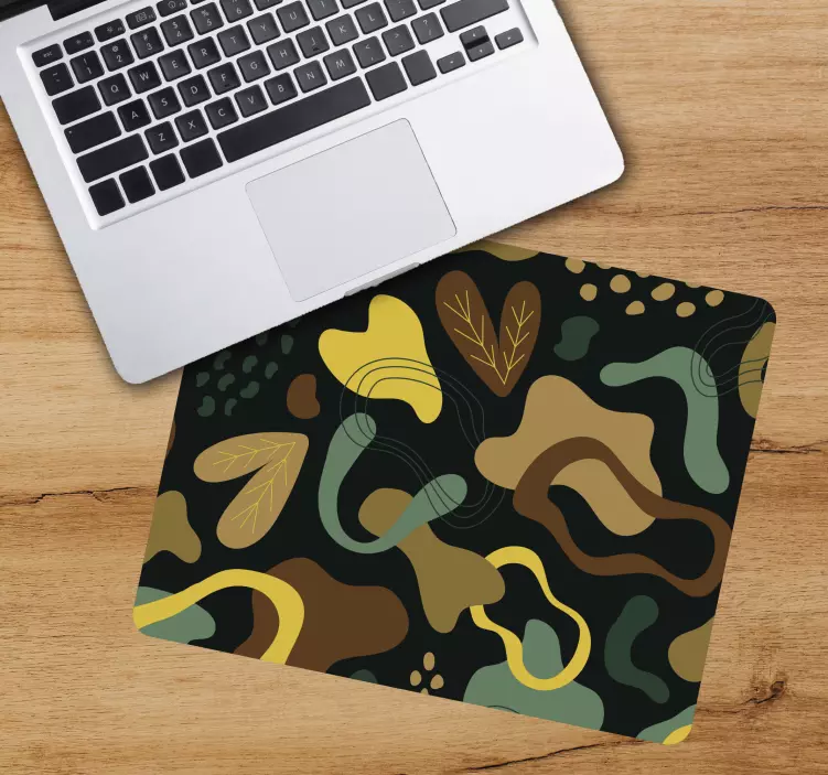 Mouse pad patterns abstract natural designs - TenStickers
