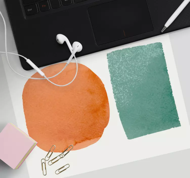 Mouse pad patterns abstract shape designs - TenStickers