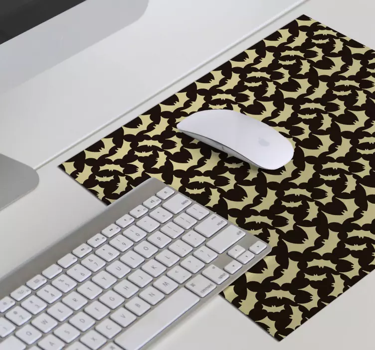 Mouse pad patterns bat pattern design - TenStickers