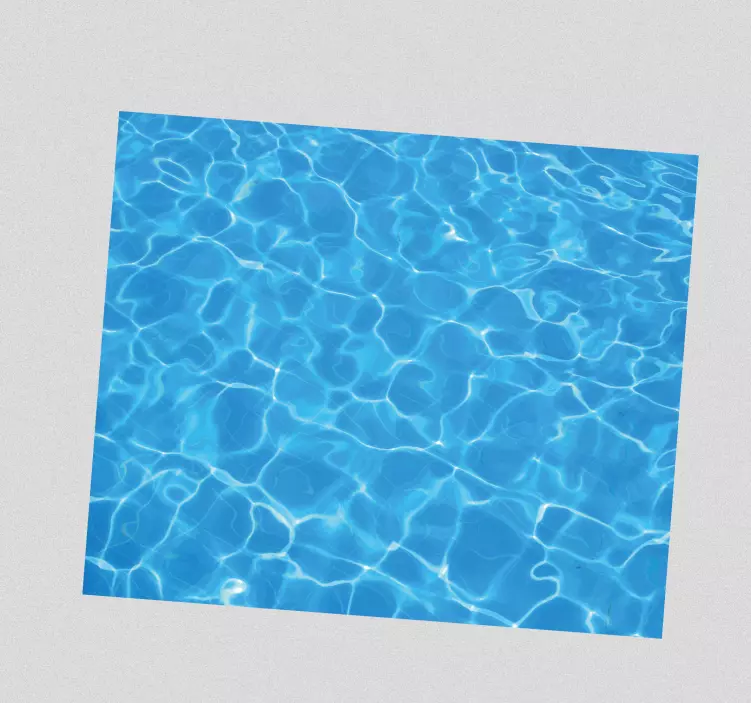 Mouse pad patterns bright water texture - TenStickers