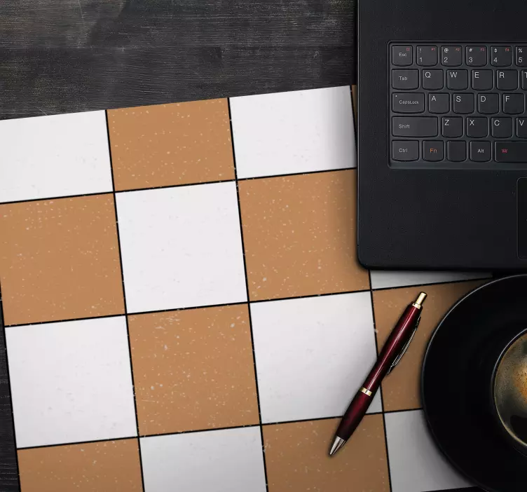 Mouse pad patterns checked pattern surface - TenStickers