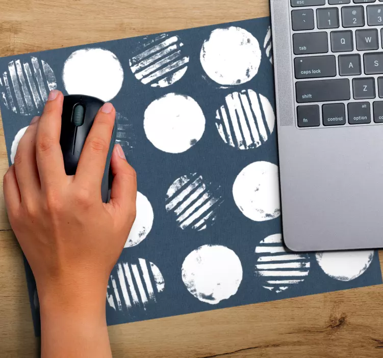 Mouse pad patterns circular design surface - TenStickers