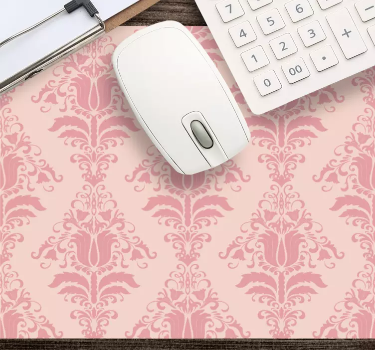 Mouse pad patterns elegant floral design - TenStickers