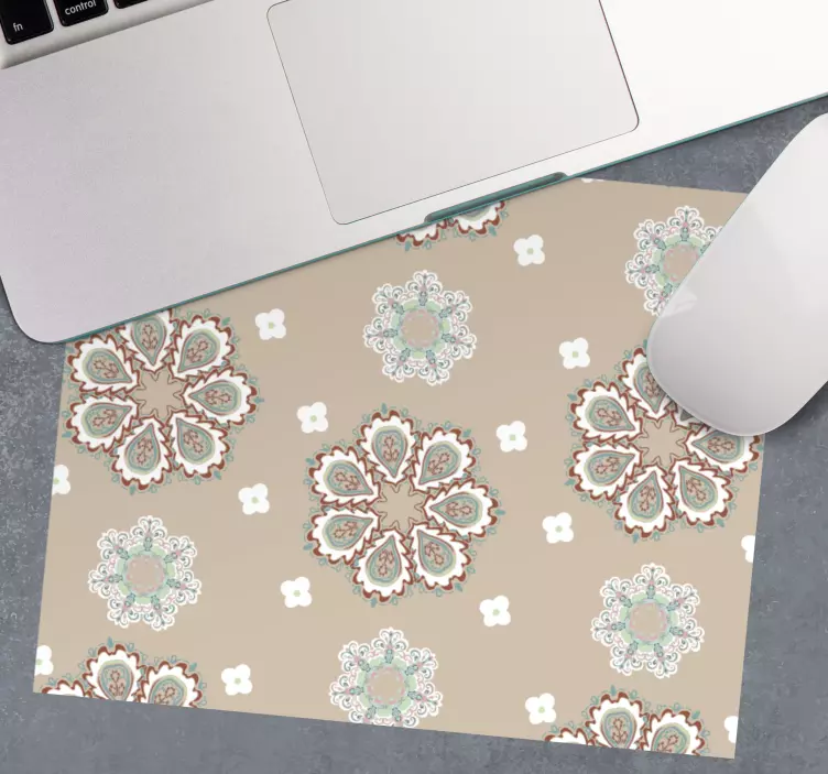 Mouse pad patterns elegant floral designs - TenStickers