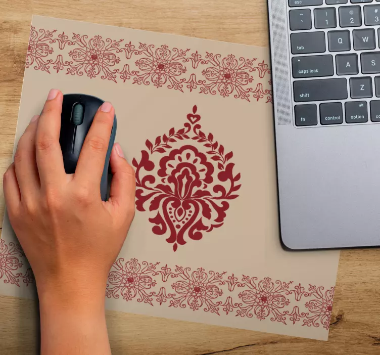 Mouse pad patterns elegant ornamental design - TenStickers