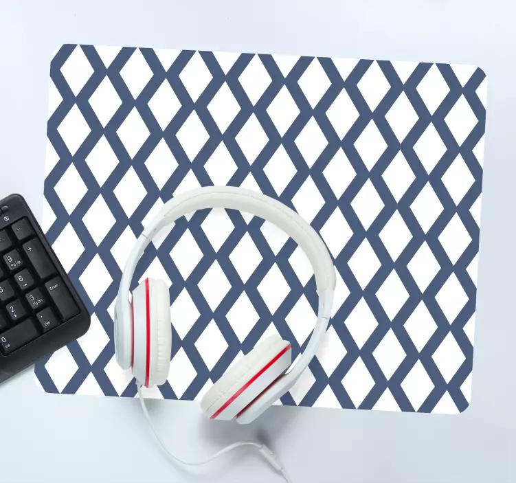 Mouse pad patterns geometric diamond design - TenStickers