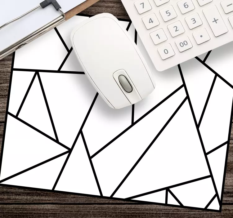 Mouse pad patterns geometric lines design - TenStickers