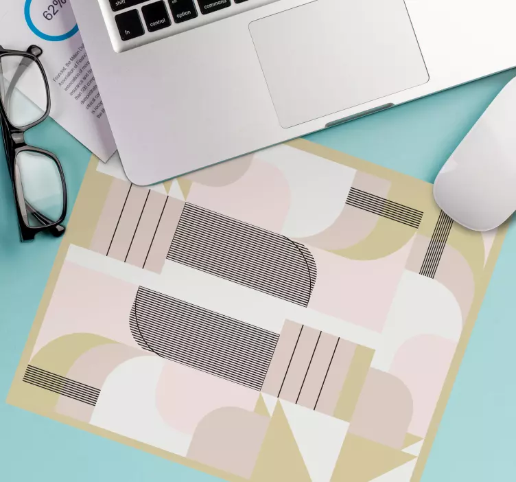 Mouse pad patterns geometric soft shapes - TenStickers