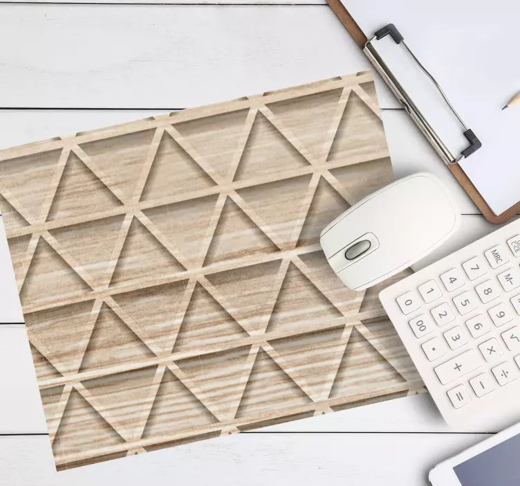 Mouse pad patterns geometric triangle design - TenStickers