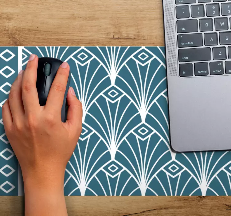 Mouse pad patterns graceful geometric curves - TenStickers