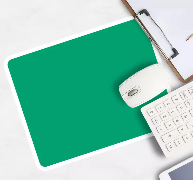 Mouse pad patterns in solid color design - TenStickers