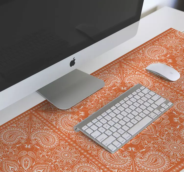 Mouse pad patterns ornate paisley design - TenStickers