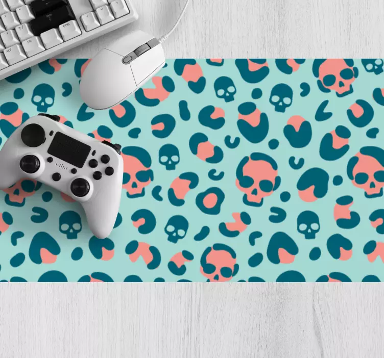 Mouse pad patterns skull print design - TenStickers