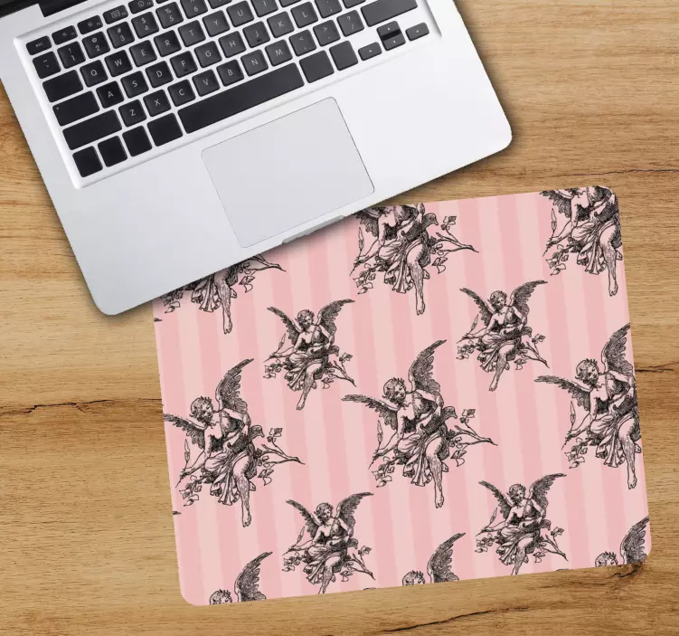 Original mouse pad angelic cherubs design - TenStickers