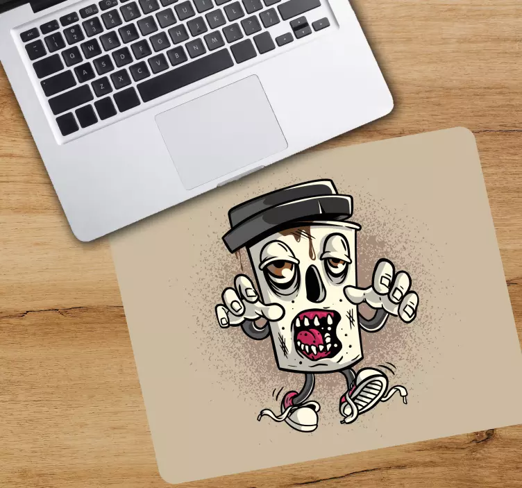 Original mouse pad cartoon skull design - TenStickers
