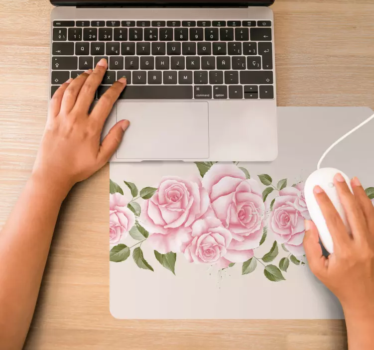 Original mouse pad elegant rose arrangement - TenStickers