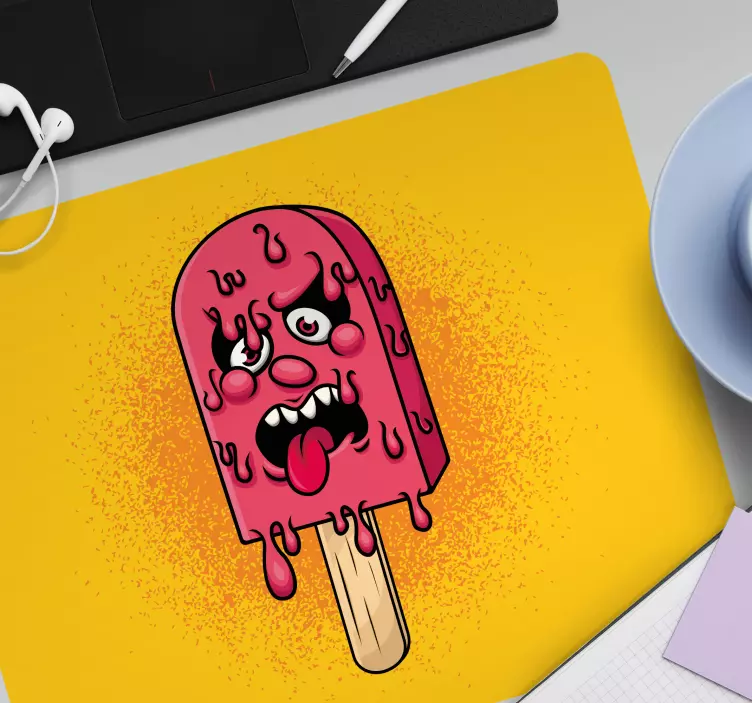 Original mouse pad funny melting treat - TenStickers
