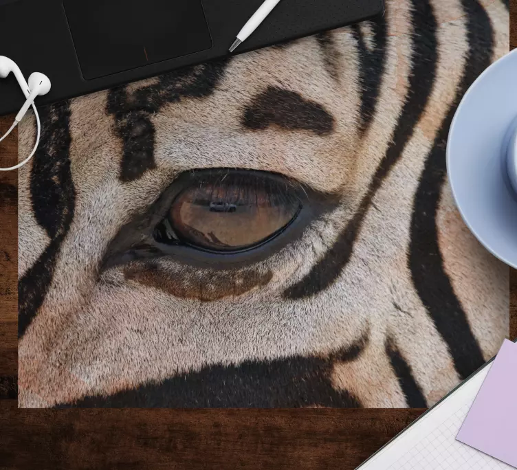 Original mouse pad tiger eye detail - TenStickers