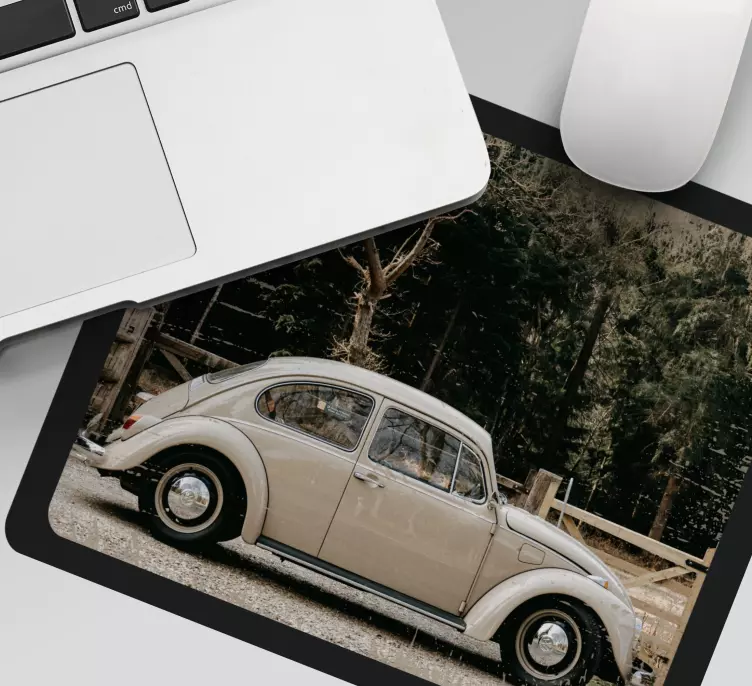 Original mouse pad vintage car showcase - TenStickers