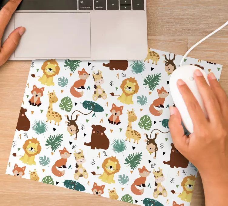 Original mouse pad with animal pattern design - TenStickers