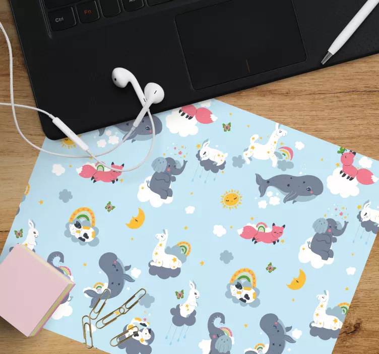 Original mouse pad with fun animal design - TenStickers