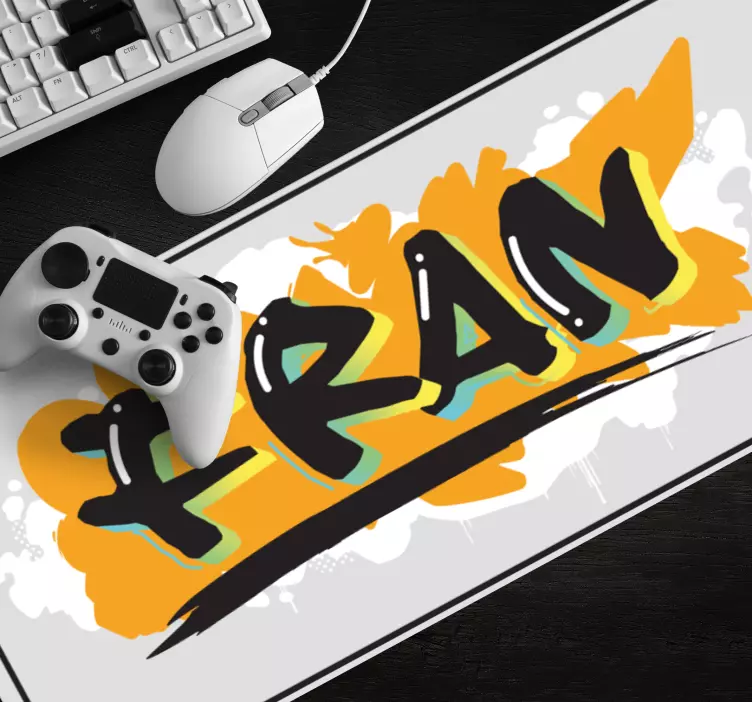 Personalised mouse mat bold custom design - TenStickers