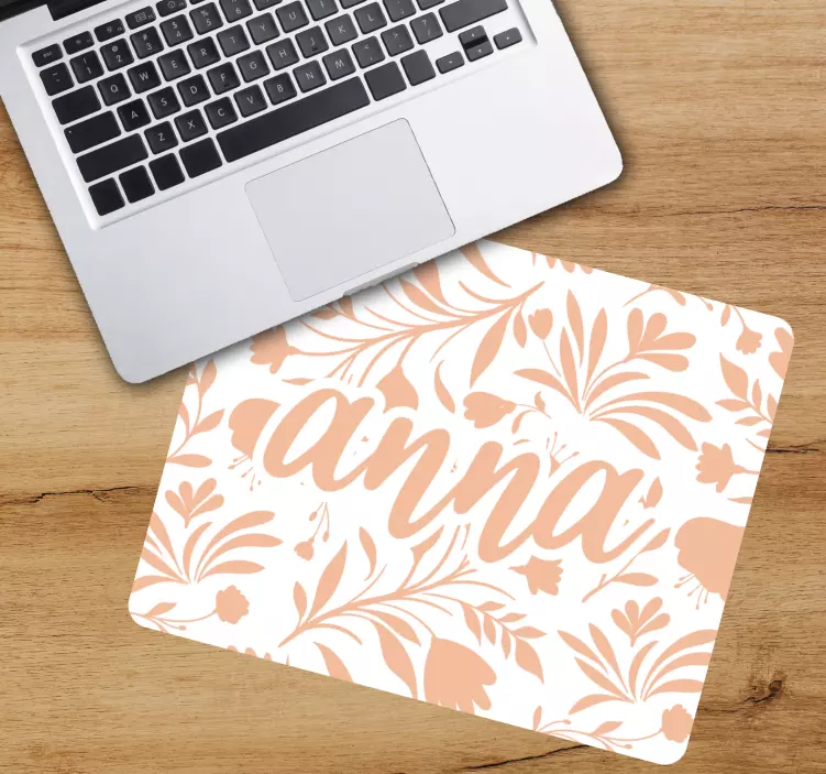 Personalised mouse mat botanical custom highlight - TenStickers