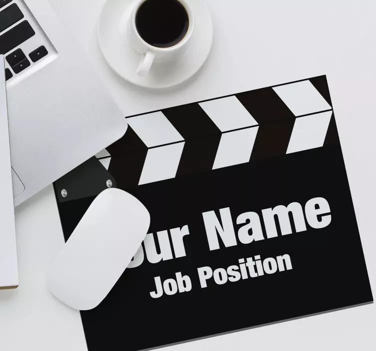 Personalised mouse mat movie scene director's cut - TenStickers