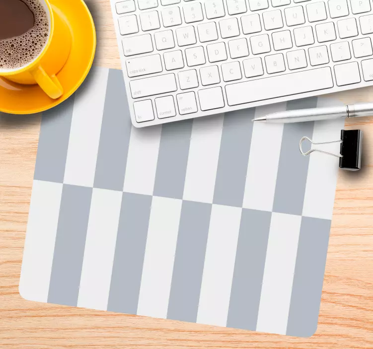 Striped Color Blocks mouse pad patterns - TenStickers