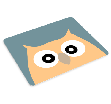 Anime mousepad cute cartoon owl - TenStickers