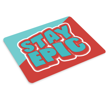 Mouse pad quotes stay awesome quotes - TenStickers