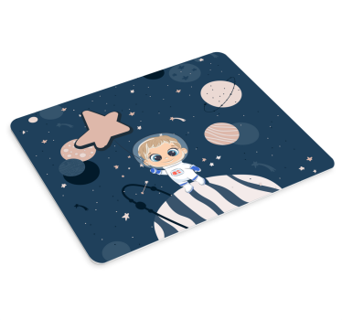 Anime mousepad cute astronaut character design - TenStickers