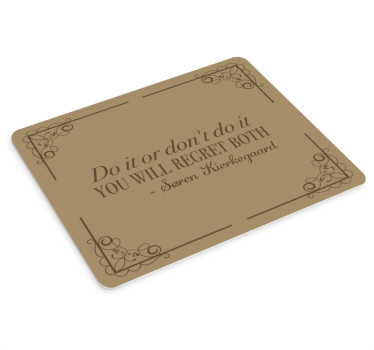 Mouse pad quotes inspirational quote art - TenStickers