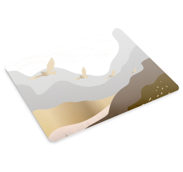 Mouse pad quotes flowing nature scene - TenStickers