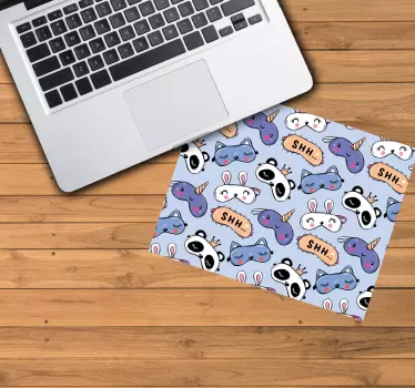 Anime mousepad cute animal designs - TenStickers