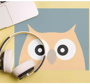 Anime mousepad cute cartoon owl - TenStickers