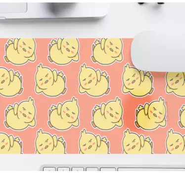 Anime mousepad featuring adorable cartoon characters - TenStickers