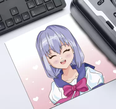 Delightful anime figure anime mousepad - TenStickers