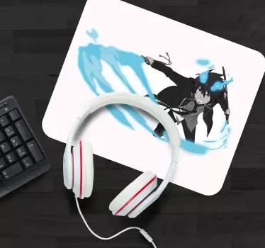 Manga boy character anime mouse pad - TenStickers