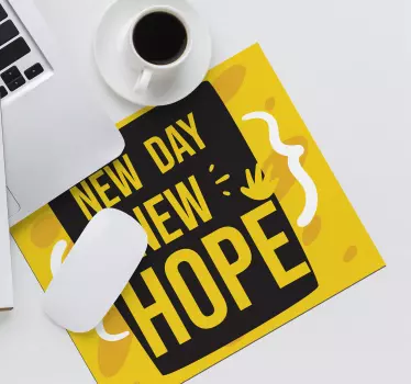 Mouse pad quotes inspiring quote artwork - TenStickers
