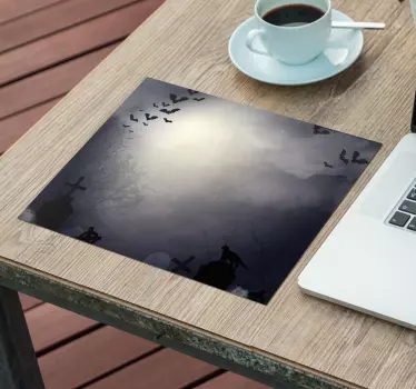 Mouse pad quotes mysterious nightscape - TenStickers